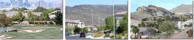 Anthem Country Club, Madeira Canyon and Calico Ridge in Henderson NV